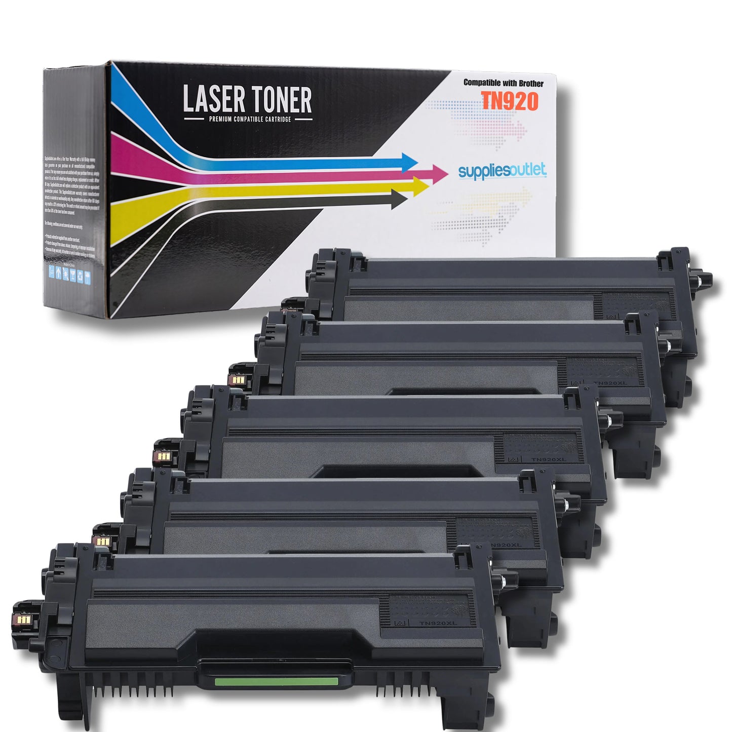 Compatible Brother TN920 Black Toner Cartridge - 3,000 Pages