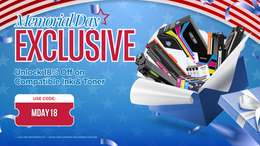 MEMORIAL DAY SALE: 18% OFF COMPATIBLES