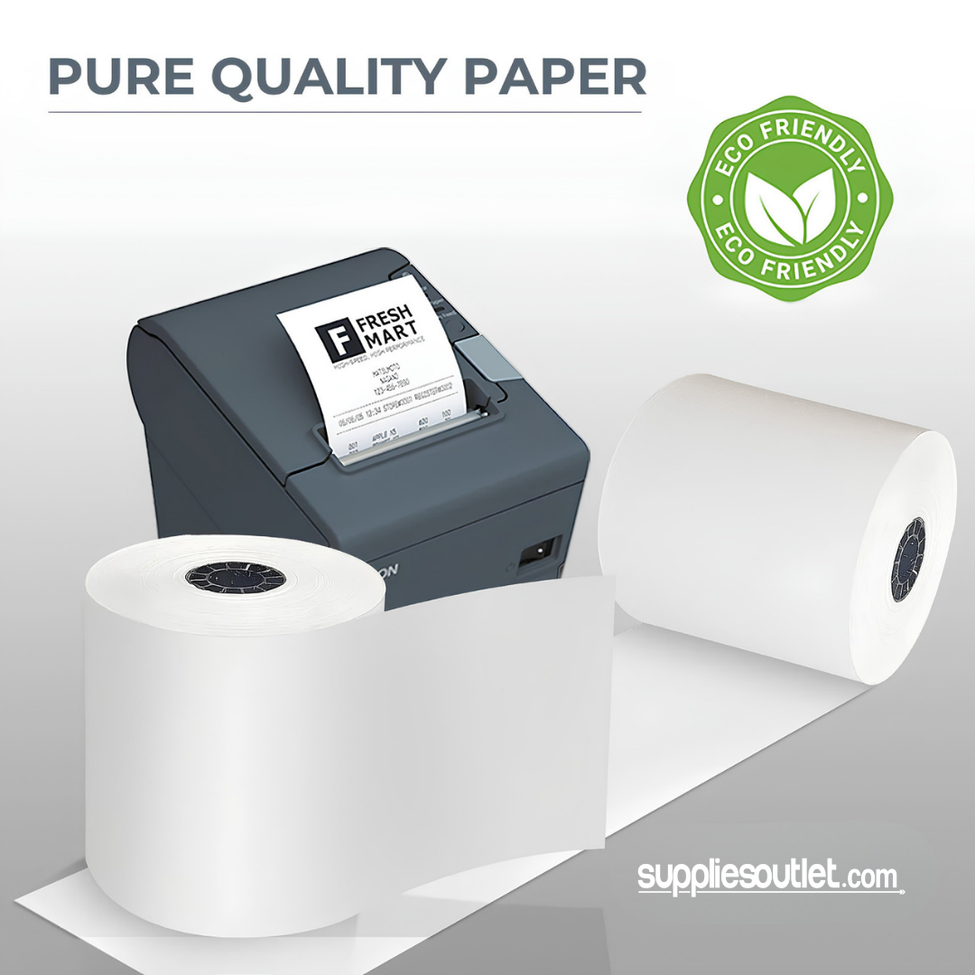 3" x 150' 1-Ply Bond Paper (50 rolls/case)