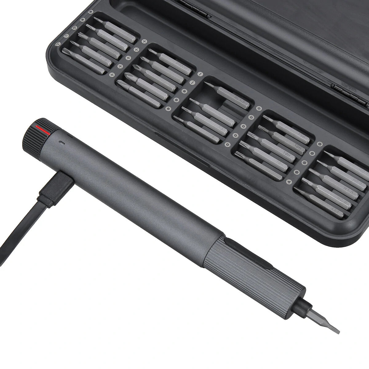 XIAOMI AtuMan DUKA E2 210RPM Precision Electric Screwdriver Set with Dual-Speed Adjustment 25 Screwdriver Heads Ideal for Home DIY Project Quick Charging COD