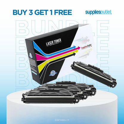 Brother TN660 Toner Jumbo - Compatible Bundle