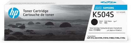 Samsung CLT-504 (All Colors) Toner Cartridge, SU162A - Black 2,500 - Color 1,800 Page Yield