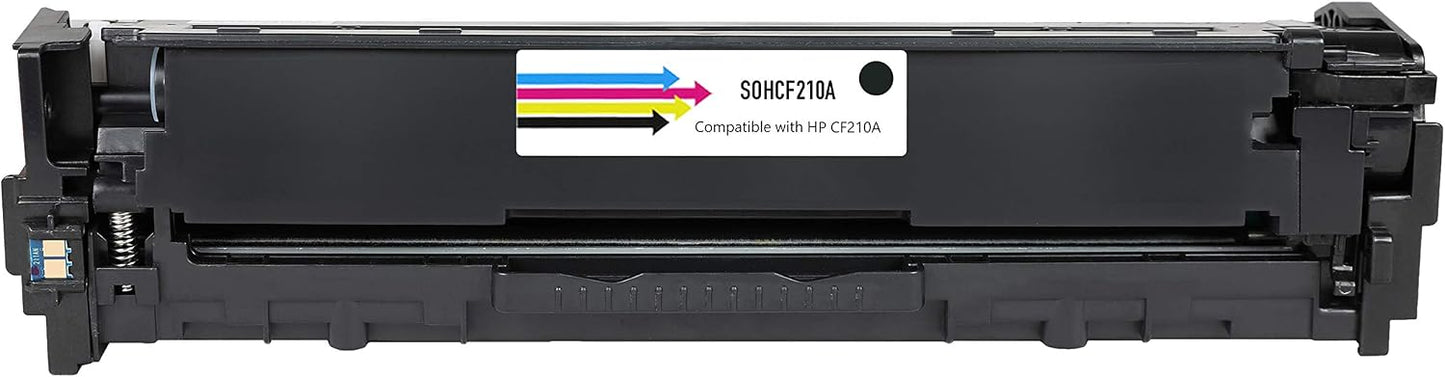 Compatible HP 131A (CF210A) All Colors Toner Cartridge - 1,600 Page Yield