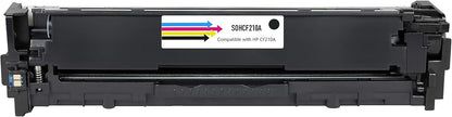 Compatible HP 131A (CF210A) All Colors Toner Cartridge - 1,600 Page Yield