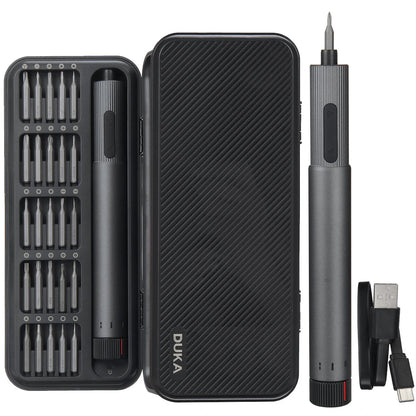 XIAOMI AtuMan DUKA E2 210RPM Precision Electric Screwdriver Set with Dual-Speed Adjustment 25 Screwdriver Heads Ideal for Home DIY Project Quick Charging COD