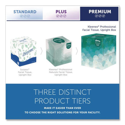 Kleenex Professional Facial Tissue, Pop-Up Box, 2-Ply, White, 90 Sheets/Box, 36 Boxes/Carton