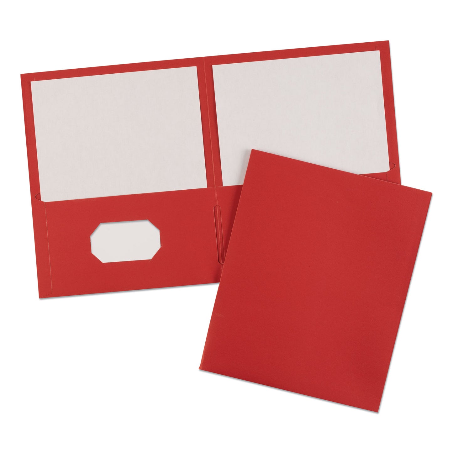 Avery Two Pocket Folders 8-1/2" x 11" Box Of 25