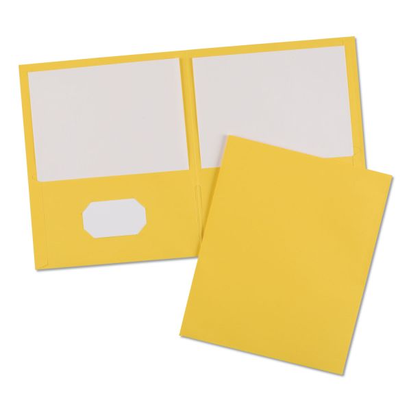 Avery Two Pocket Folders 8-1/2" x 11" Box Of 25