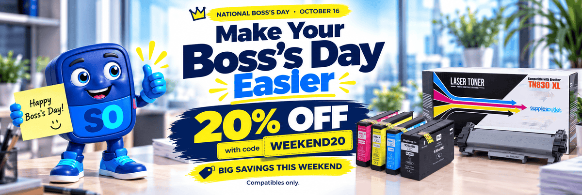 Get 20% OFF Compatible Ink & Toner