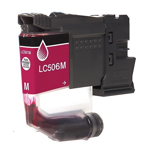 Compatible Brother LC506 All Colors Ink Cartridge - 900 Page Yield