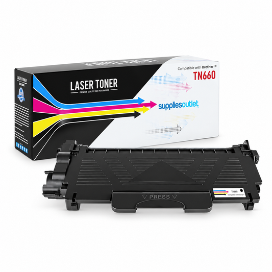 Brother TN660 Toner Compatible High Yield
