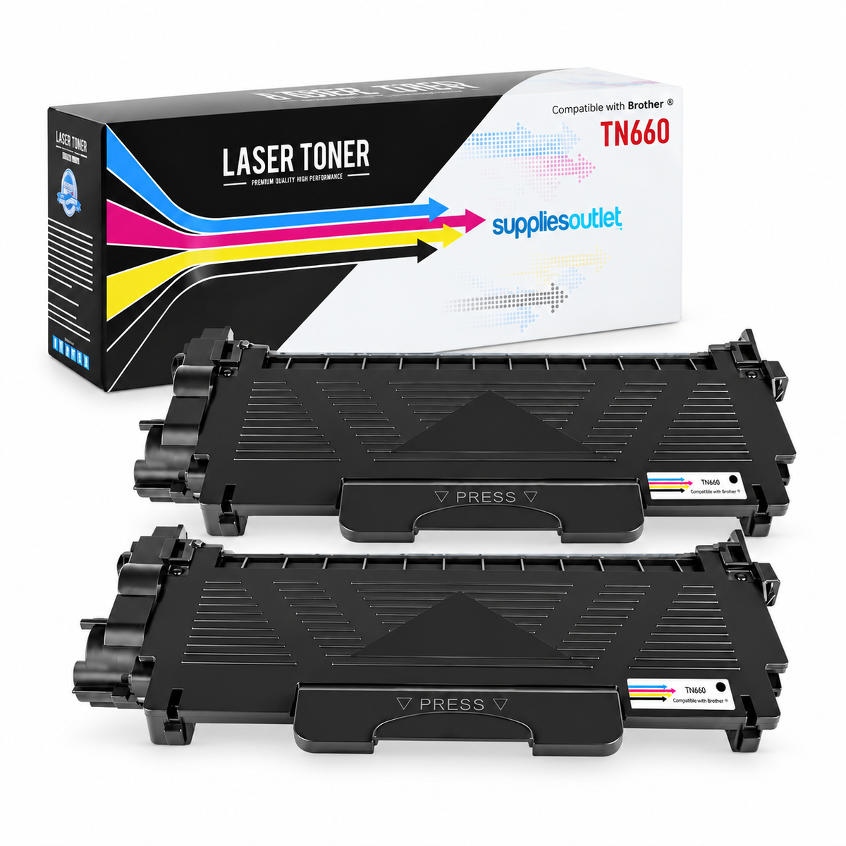 Brother TN660 Toner Compatible High Yield