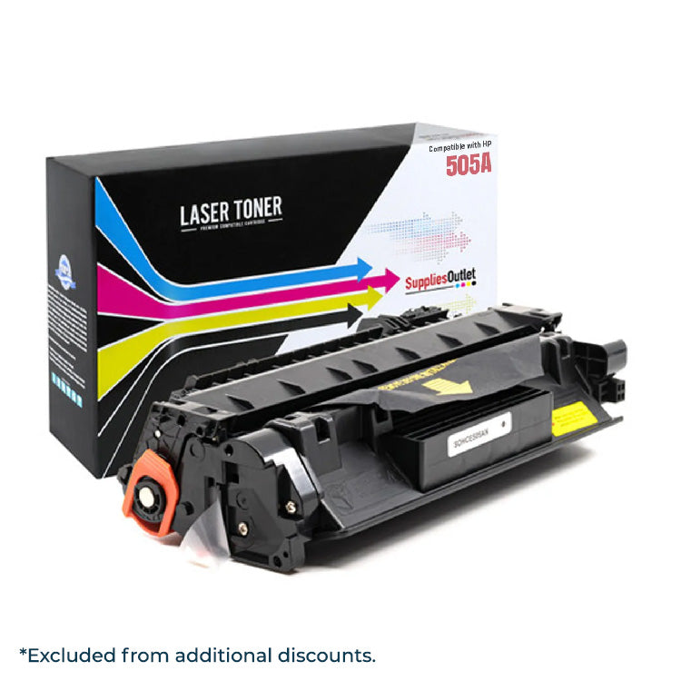 HP 05A (CE505A) Black Toner- Compatible