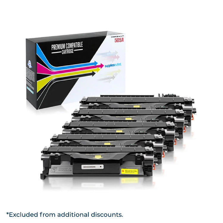 HP 05A (CE505A) Black Toner- Compatible