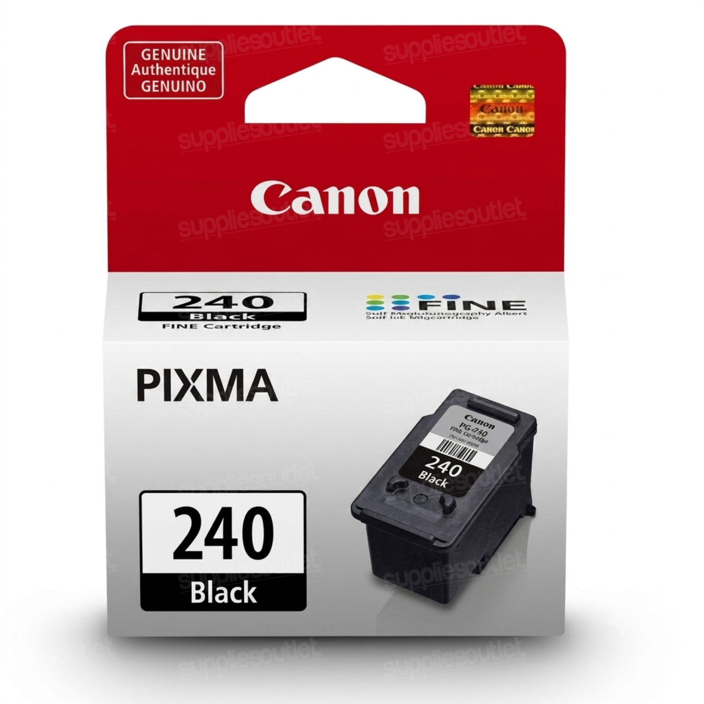 Canon PG-240 Black Color Ink Cartridge (5207B001) - Genuine OEM Original