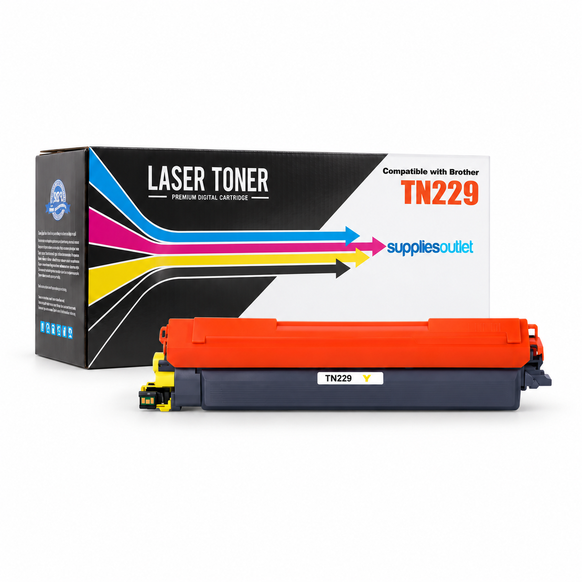 Compatible Brother TN229 (All Colors) High Yield Toner Cartridge - Black 3,000 - Color 2,300 Page Yield