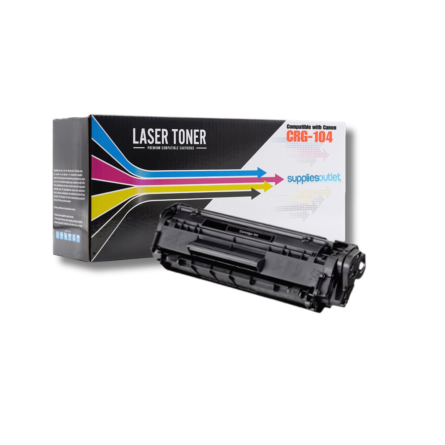 Canon 104 Black Toner - Compatible