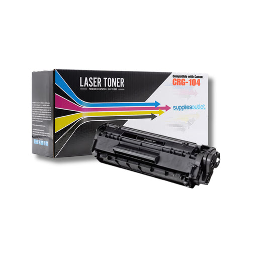 Canon 104 Black Toner - Compatible