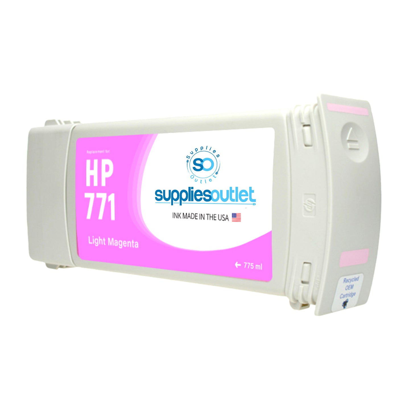 HP 771 Compatible Wide Format Ink Cartridge - 775 mL