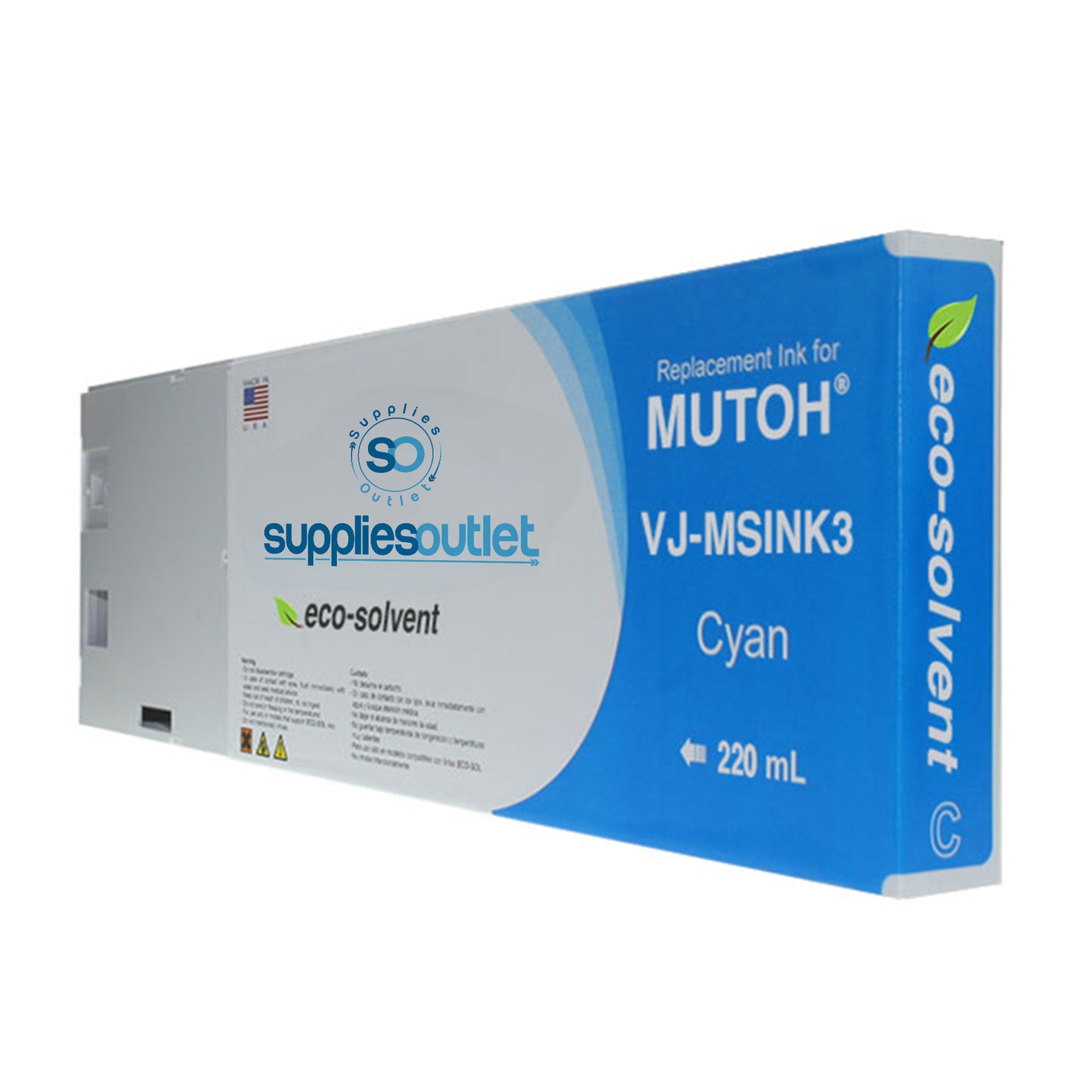 Mutoh VJ-MSINK3 Compatible Wide Format Cartridge