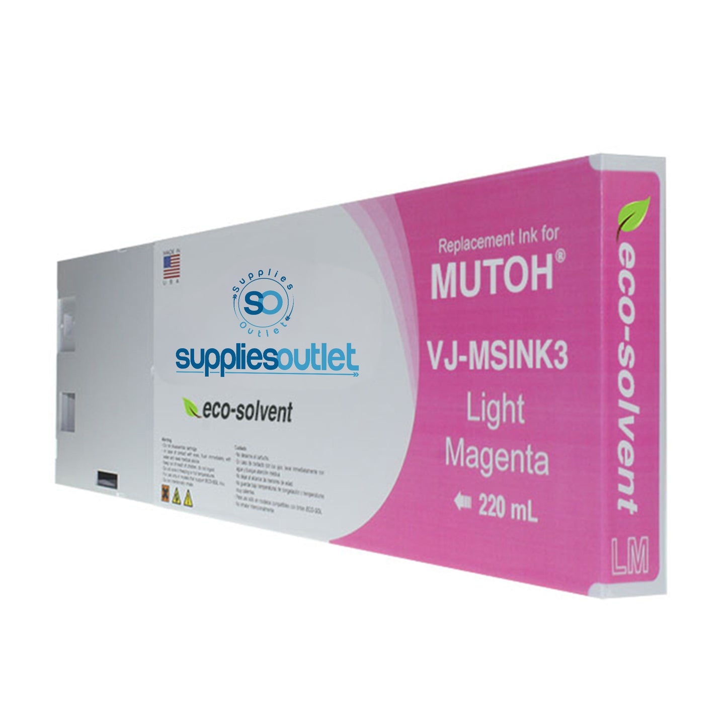 Mutoh VJ-MSINK3 Compatible Wide Format Cartridge