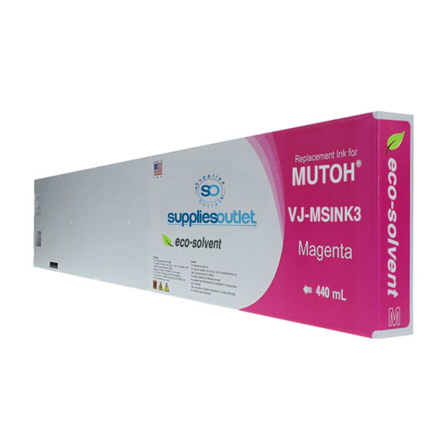 Mutoh VJ-MSINK3 Compatible Wide Format Cartridge