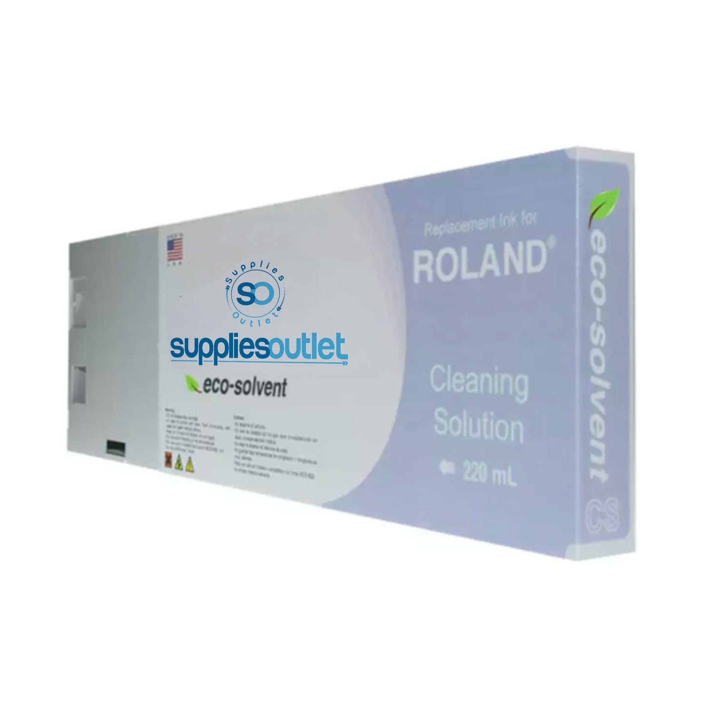 Roland ESL3 Compatible Wide Format 220 mL, Cartridge Replacement for Roland ESL3CY - Cyan