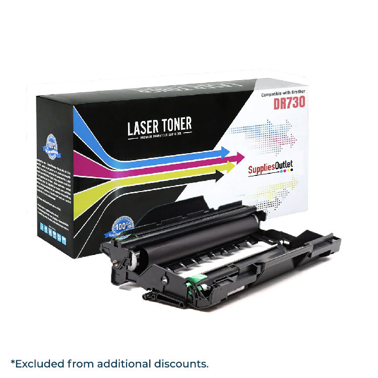 Brother DR730 Drum Unit - Compatible