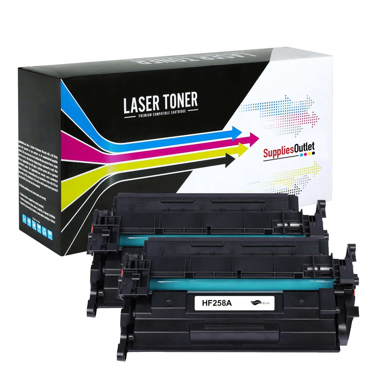 HP 58A (CF258A) Black Toner - Compatible