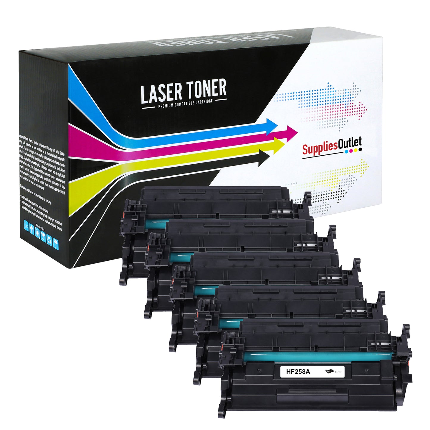 HP 58A (CF258A) Black Toner - Compatible