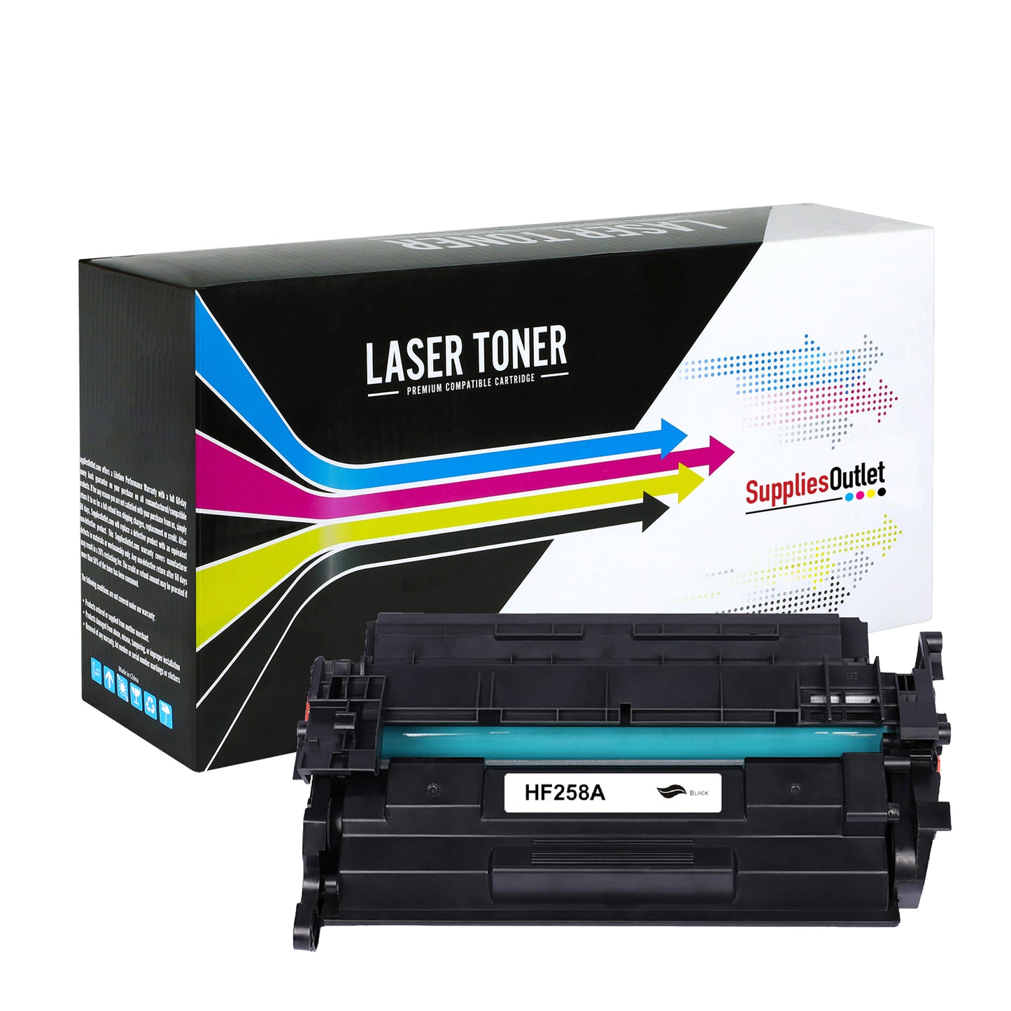 HP 58A (CF258A) Black Toner - Compatible