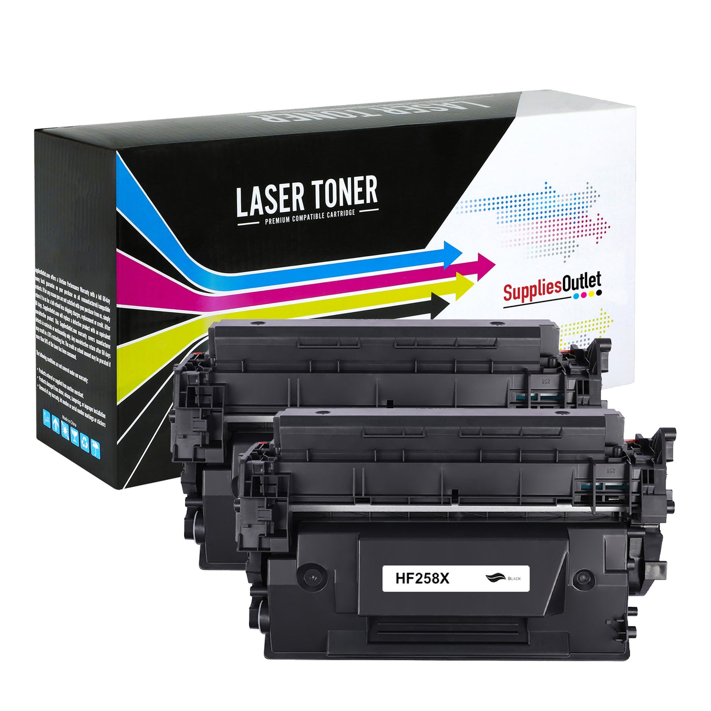 HP 58X (CF258X) High Yield Black Toner - Compatible