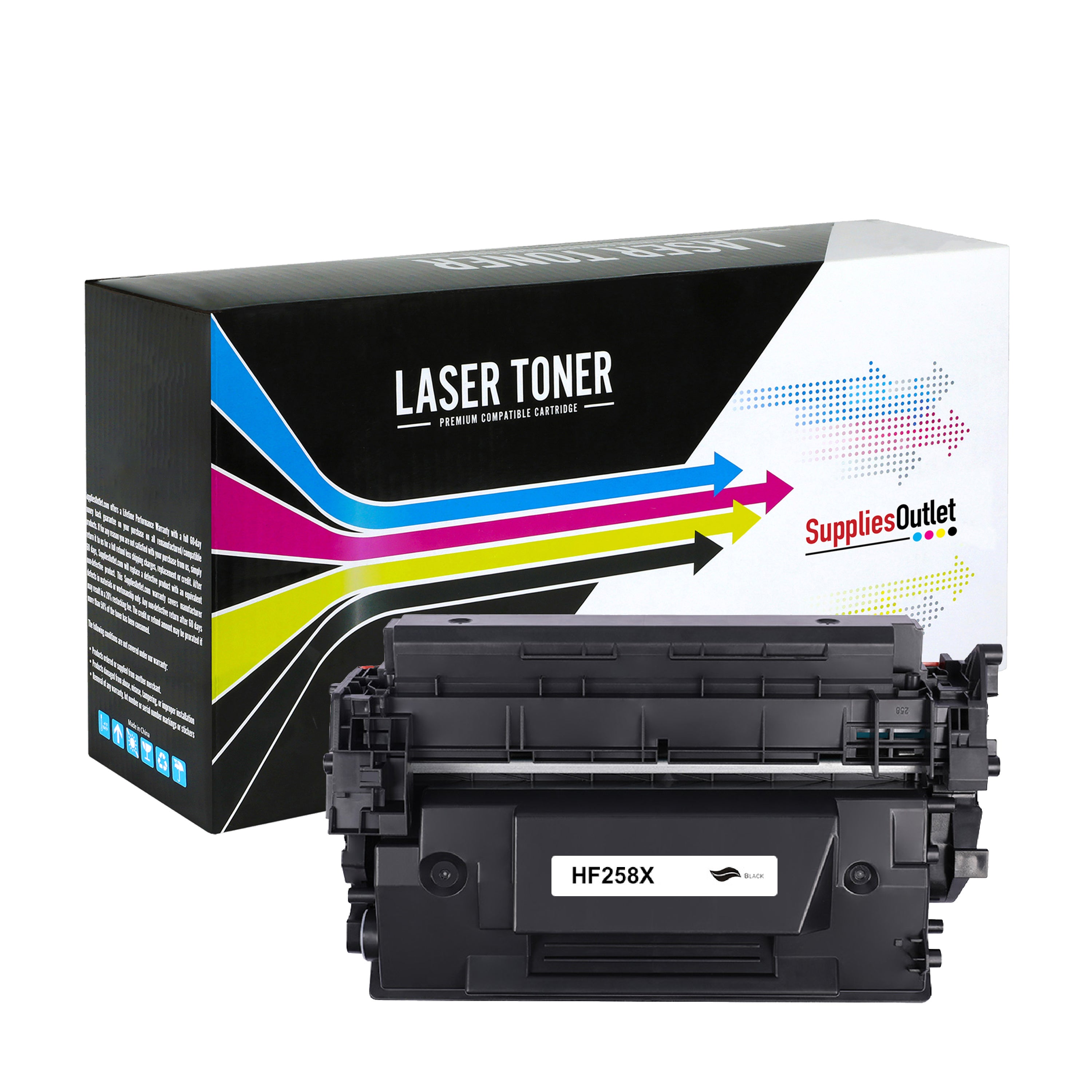 HP 58X (CF258X) High Yield Black Toner - Compatible | Supplies Outlet LLC