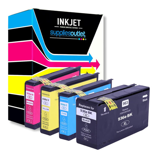 HP 936e Ink 4 Color Pack High Yield - Compatible