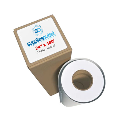 Dye Sublimation Paper Rolls - 24"x180' Roll Options