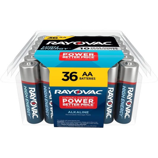 Rayovac High Energy Alkaline AA Batteries