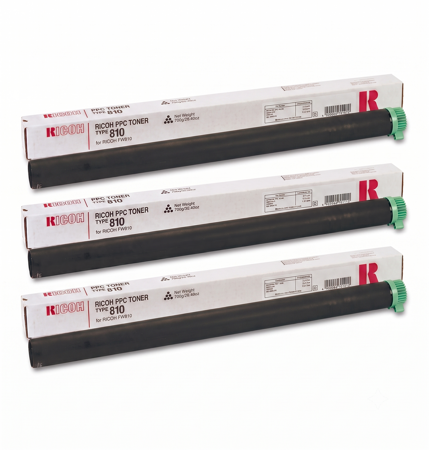 Ricoh 887447 (Type 810) Toner Cartridge (Black)