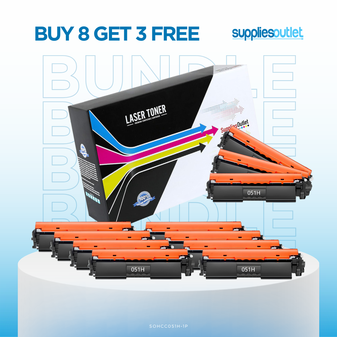 Compatible HP 05XN (CE505XN) Black High Yield Toner Cartridge Bundles