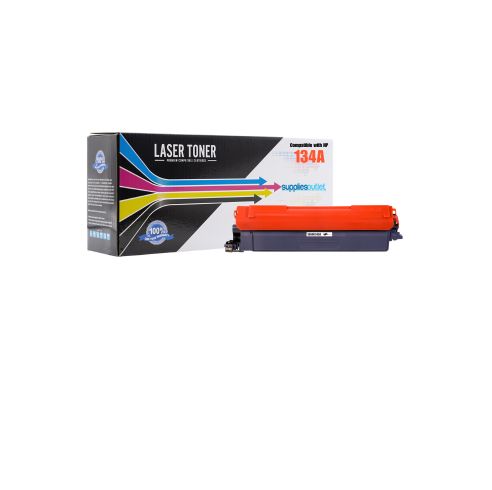 Compatible HP 134A (W1340A) Black Toner Cartridge 1,100 Page Yield