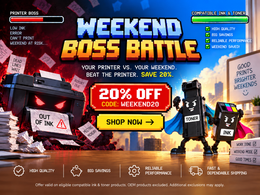 🏆 Your Friday Power-Up: 20% OFF Compatible Ink & Toner