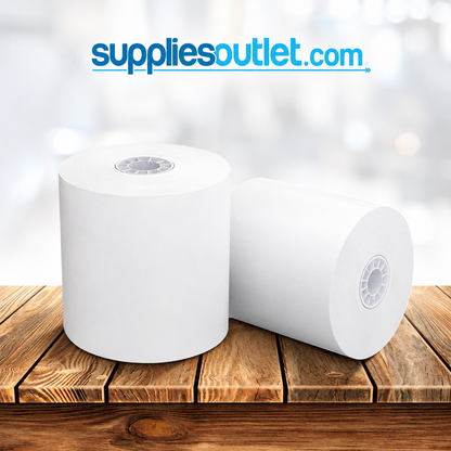 44mm (1 3/4") x 220' Thermal Paper Rolls (10 Rolls)