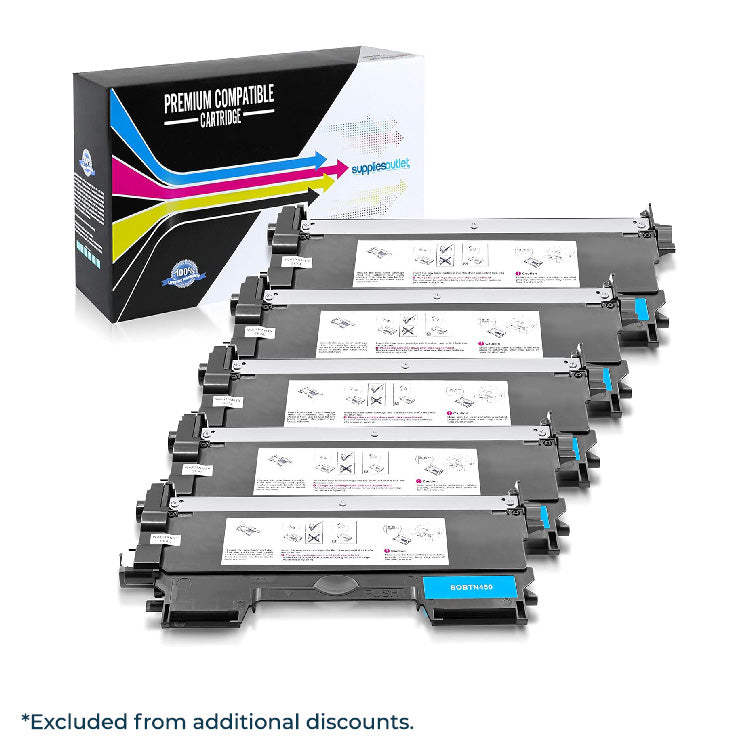 Brother TN450 Black Toner Compatible Jumbo - 5,000 Page Yield