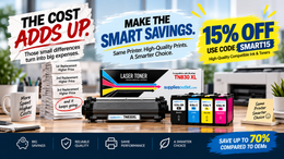 Same Printer. Smarter Savings. 15% OFF