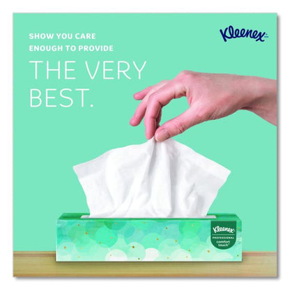 Kleenex White Facial Tissue for Business, Pop-Up Box, 2-Ply, 100 Sheets/Box, 36 Boxes/Carton