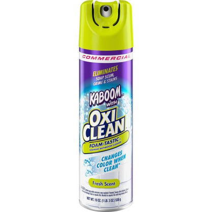 Kaboom Foam-Tastic Bathroom Cleaner - For Multi Surface - Ready-To-Use - 19 oz (1.19 lb) - Fresh Scent - Clear - 8/Carton - 5703700071CT