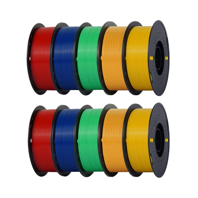 KINGROON PETG 3D Printer Filament 1.75mm 10KG Red/Dark Blue/Green/Orange/Yellow