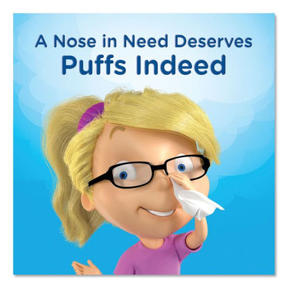 Puffs Ultra Soft 2-Ply Facial Tissue, White, 56 Tissues Per Box, Case Of 24 Boxes