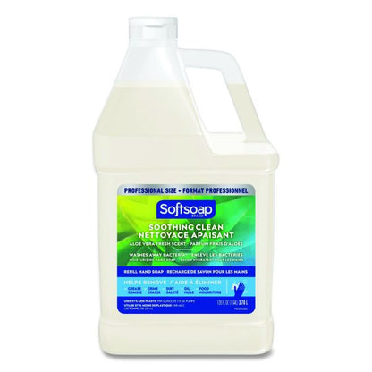 Softsoap Liquid Hand Soap Refill with Aloe, Aloe Vera Fresh Scent, 1 gal Bottle