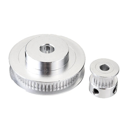 TWO TREES® 60Teeth 8mm Bore Diameter + 20Teeth 5mm Bore GT2 Timing Belt Pulley with 6mm Timing Belt for 3D Printer - 400mm