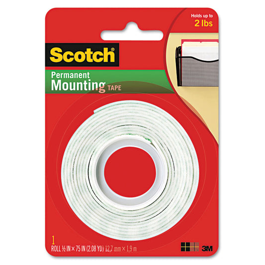 Scotch Permanent High-Density Foam Mounting Tape